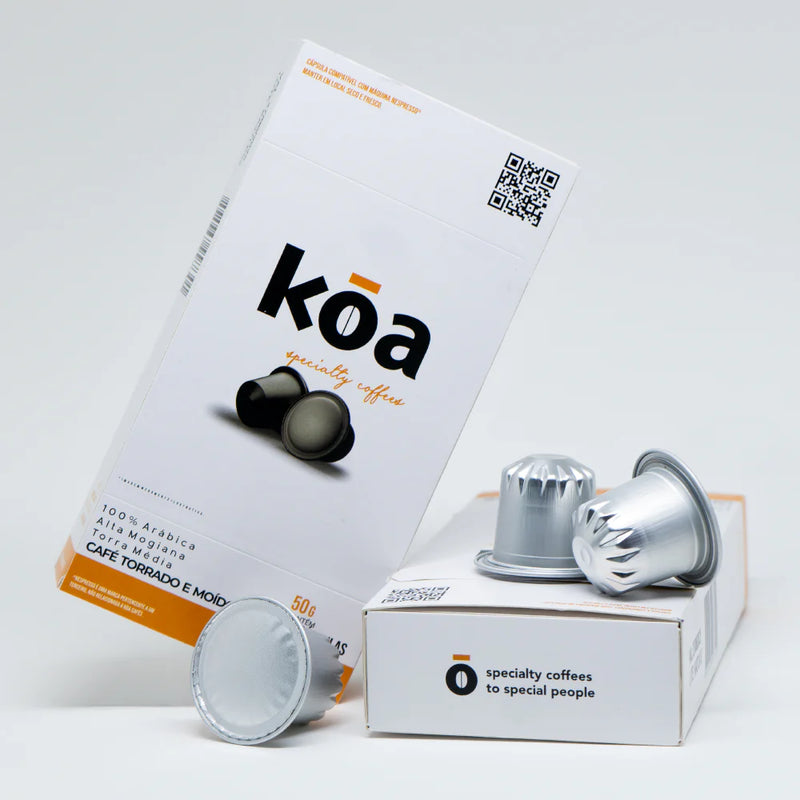 Café Especial KOA - 10 Cápsulas para Nespresso