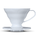Coador Hario V60 - Tamanho 01 - Branco (Acrílico)