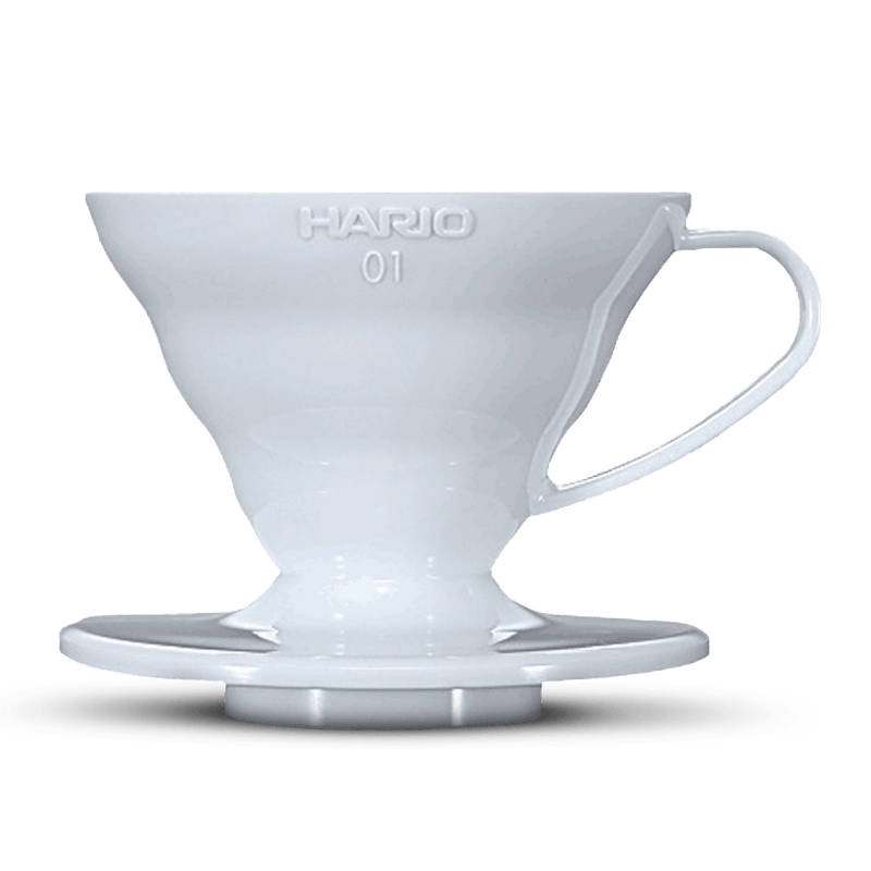 Coador Hario V60 - Tamanho 01 - Branco (Acrílico)