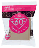 Kit Filtro Natural para Hario - V60 01 - 100 un (3 pacotes)