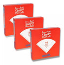 Kit 3 caixas de filtro Hario V60 02 Branco - 3 x 40 unidades (Waals)