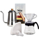 Kit - HARIO Craft Coffee Maker + Chaleira FPRO 700 ml + Café KOA Chocolato
