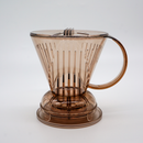 Coador Clever Grande Marrom com 100 filtros - 500ml