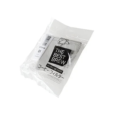 Kit  03 pacotes de filtro branco para Hario V60 tamanho 01 - 3 x 40 unidades - The Best Brew