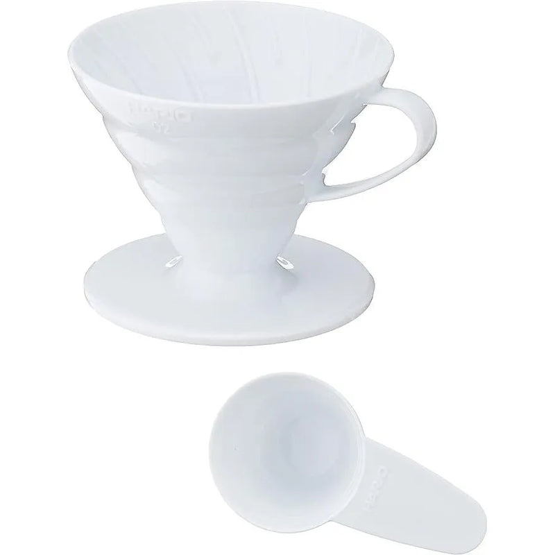 Coador Hario V60 - Tamanho 01 - Branco (Acrílico)